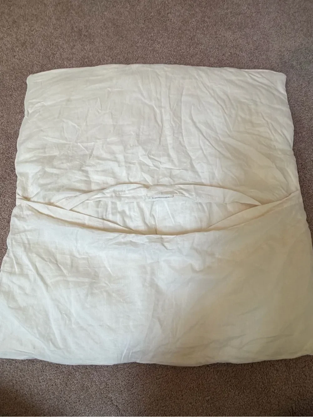 New Anthropologie cotton voile dahlia euro sham floral pattern quilted